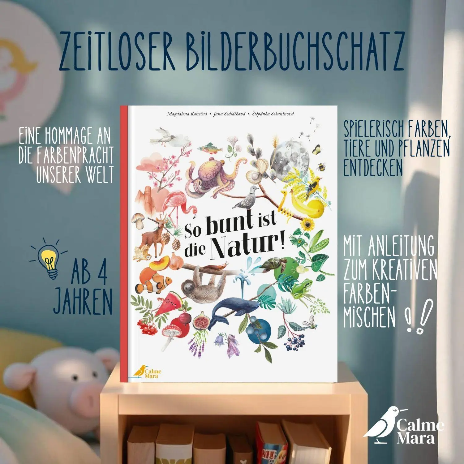 Bild: 9783948877491 | So bunt ist die Natur! | Jana Sedlácková (u. a.) | Buch | 40 S. | 2024