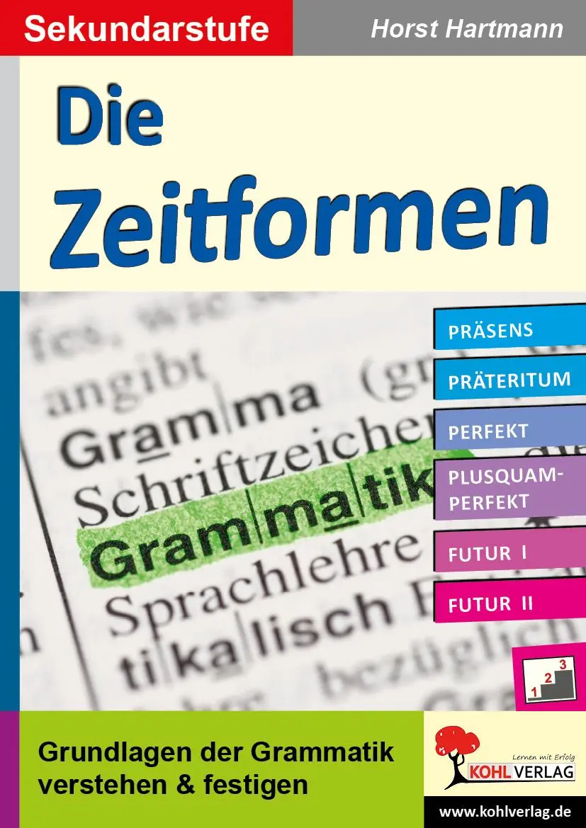 Cover: 9783956867491 | Die Zeitformen / Sekundarstufe | Horst Hartmann | Buch | 56 S. | 2015