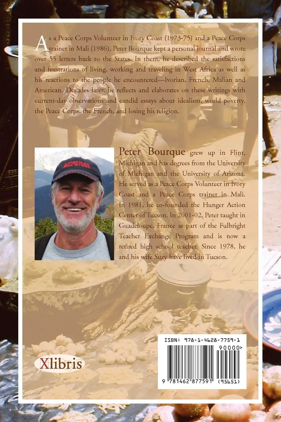 Rückseite: 9781462877591 | Tarnished Ivory | Reflections on Peace Corps and Beyond | Bourque