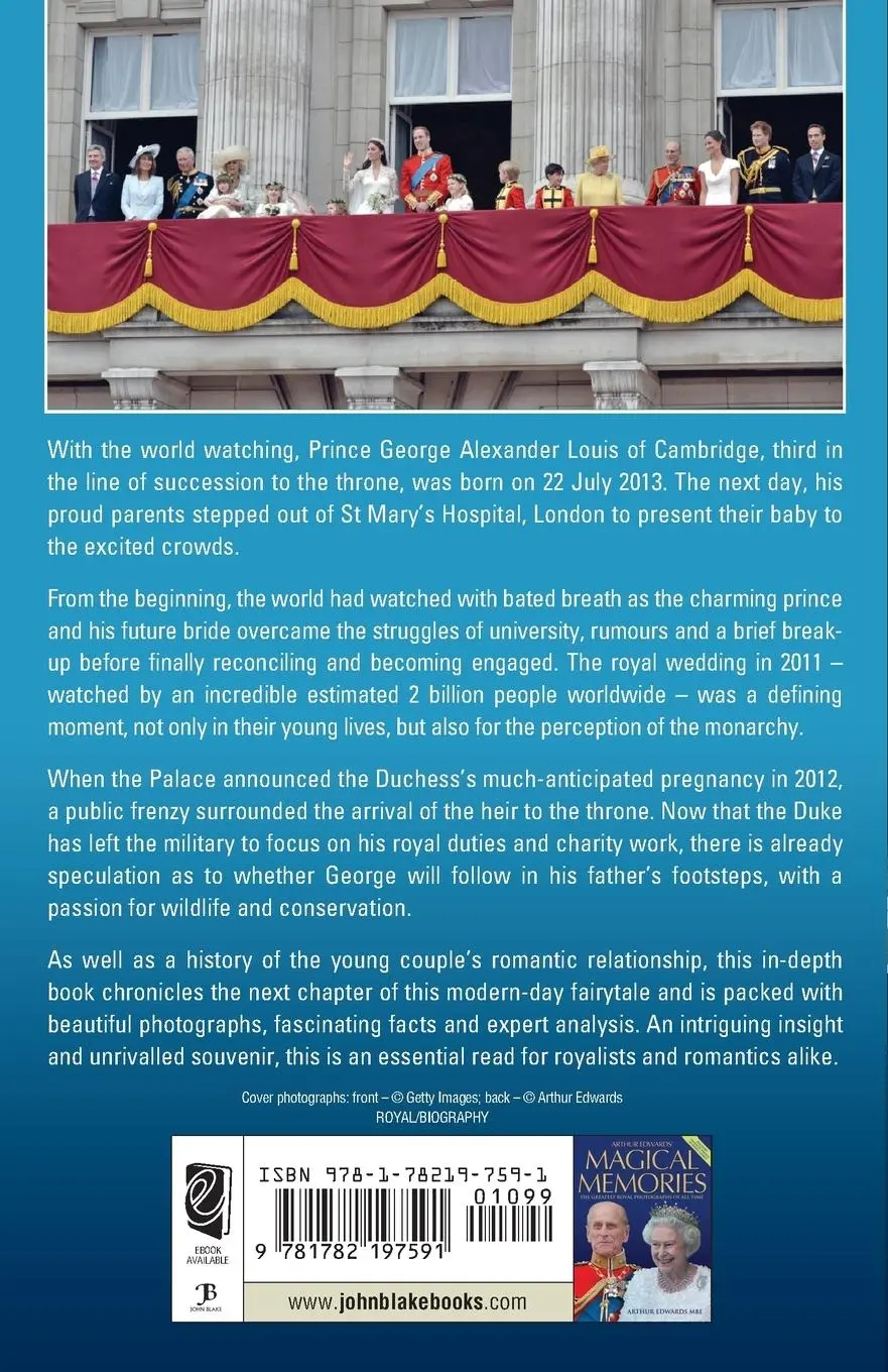 Rückseite: 9781782197591 | The New Royal Family - Prince George, William and Kate | Robert Jobson