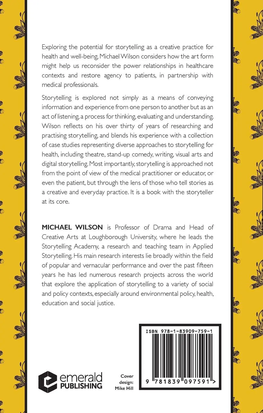 Rückseite: 9781839097591 | Storytelling | Michael Wilson (u. a.) | Taschenbuch | Englisch | 2022
