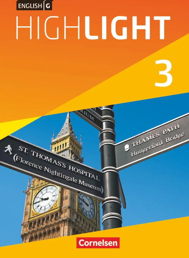 Cover: 9783060327591 | English G Highlight 03: 7. Schuljahr. Schülerbuch Hauptschule | Thorne