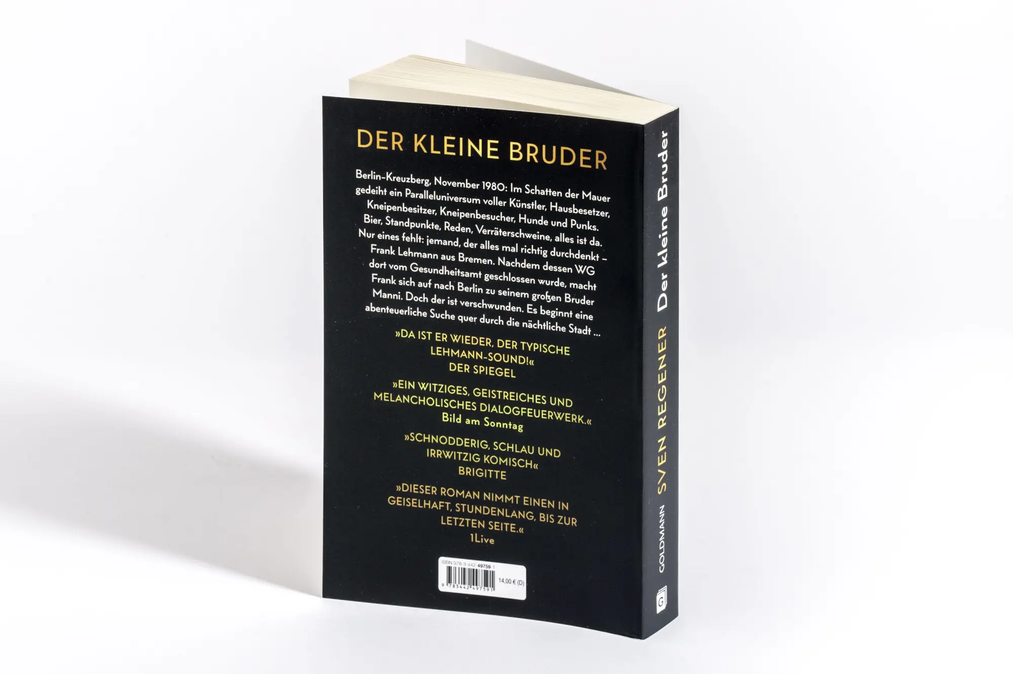 Bild: 9783442497591 | Der kleine Bruder | Roman | Sven Regener | Taschenbuch | 320 S. | 2026