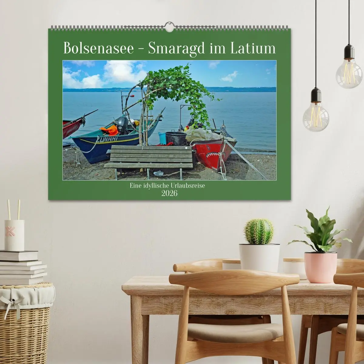 Bild: 9783457727591 | Bolsenasee Smaragd im Latium (Wandkalender 2026 DIN A2 quer),...