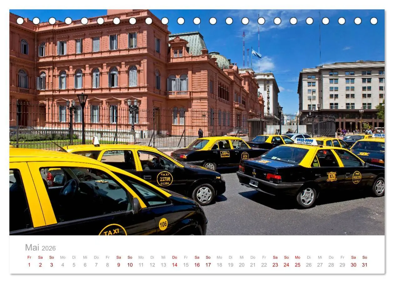 Bild: 9783457897591 | Geliebtes Buenos Aires (Tischkalender 2026 DIN A5 quer), CALVENDO...