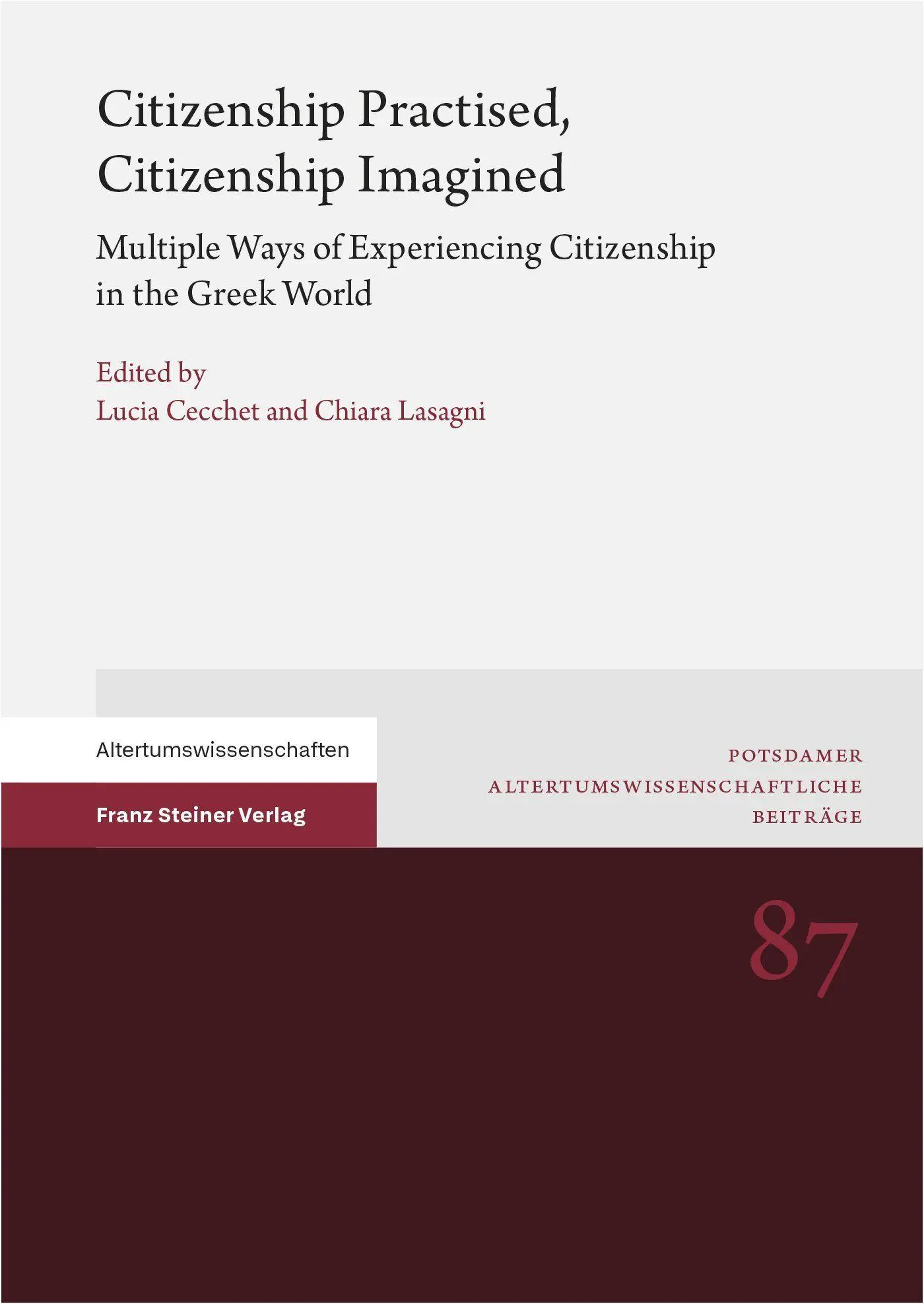 Citizenship Practised, Citizenship Imagined