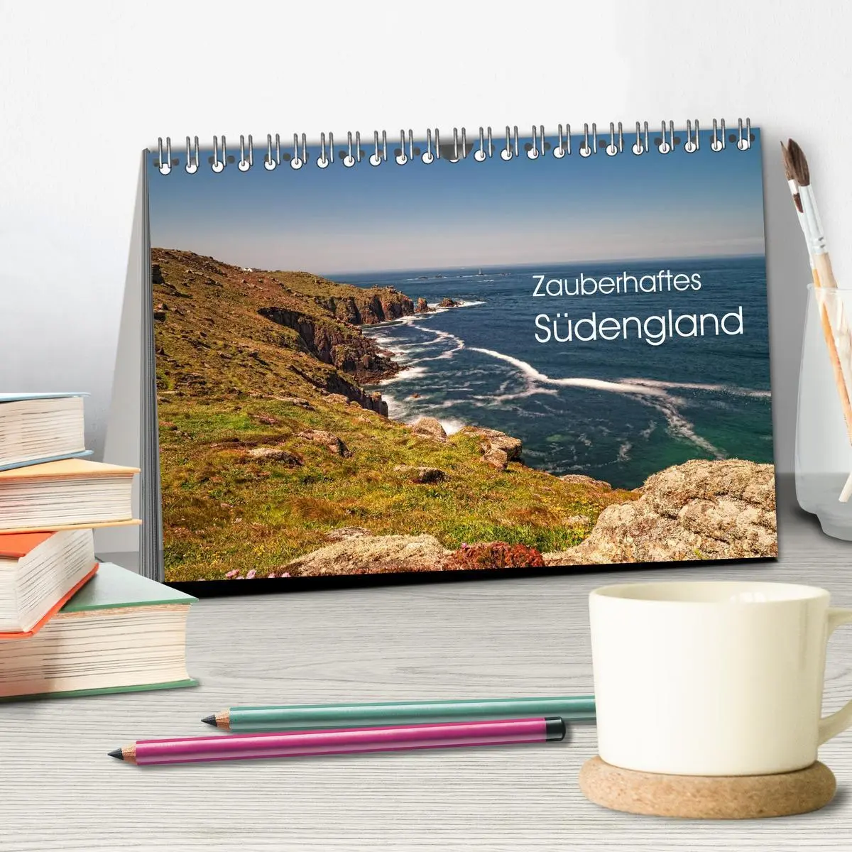 Bild: 9783516057591 | Zauberhaftes Südengland (Tischkalender 2026 DIN A5 quer), CALVENDO...