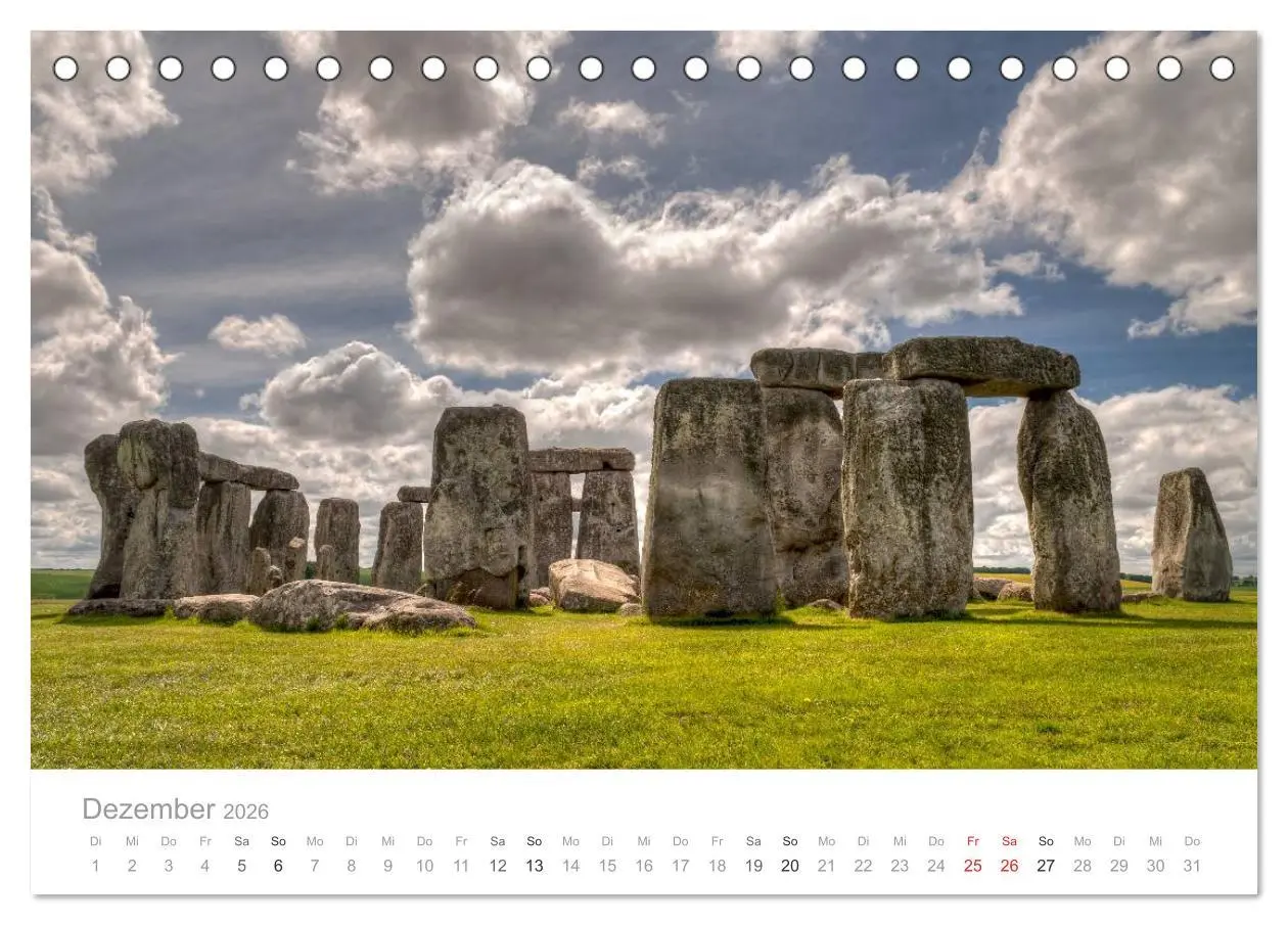 Bild: 9783516057591 | Zauberhaftes Südengland (Tischkalender 2026 DIN A5 quer), CALVENDO...
