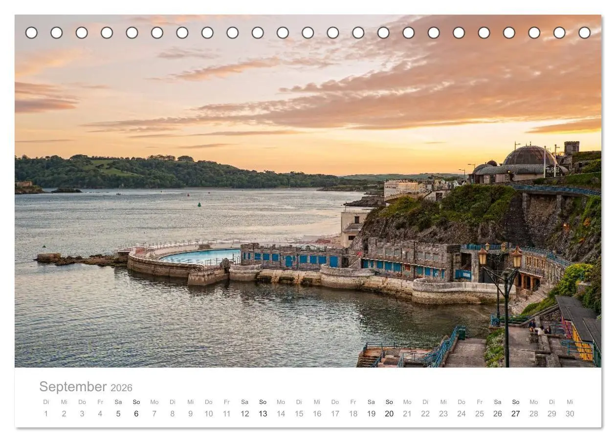 Bild: 9783516057591 | Zauberhaftes Südengland (Tischkalender 2026 DIN A5 quer), CALVENDO...
