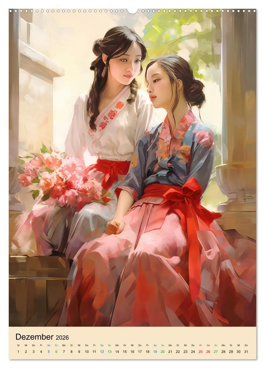 Bild: 9783516297591 | Impressionistische Bilder im Asienstil (Wandkalender 2026 DIN A2...