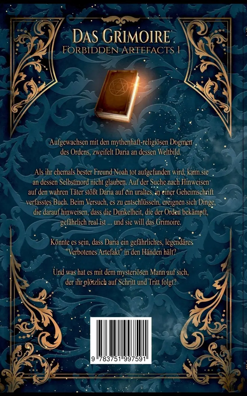 Rückseite: 9783751997591 | Das Grimoire | Forbidden Artefacts 1 | Frauke Besteman | Taschenbuch