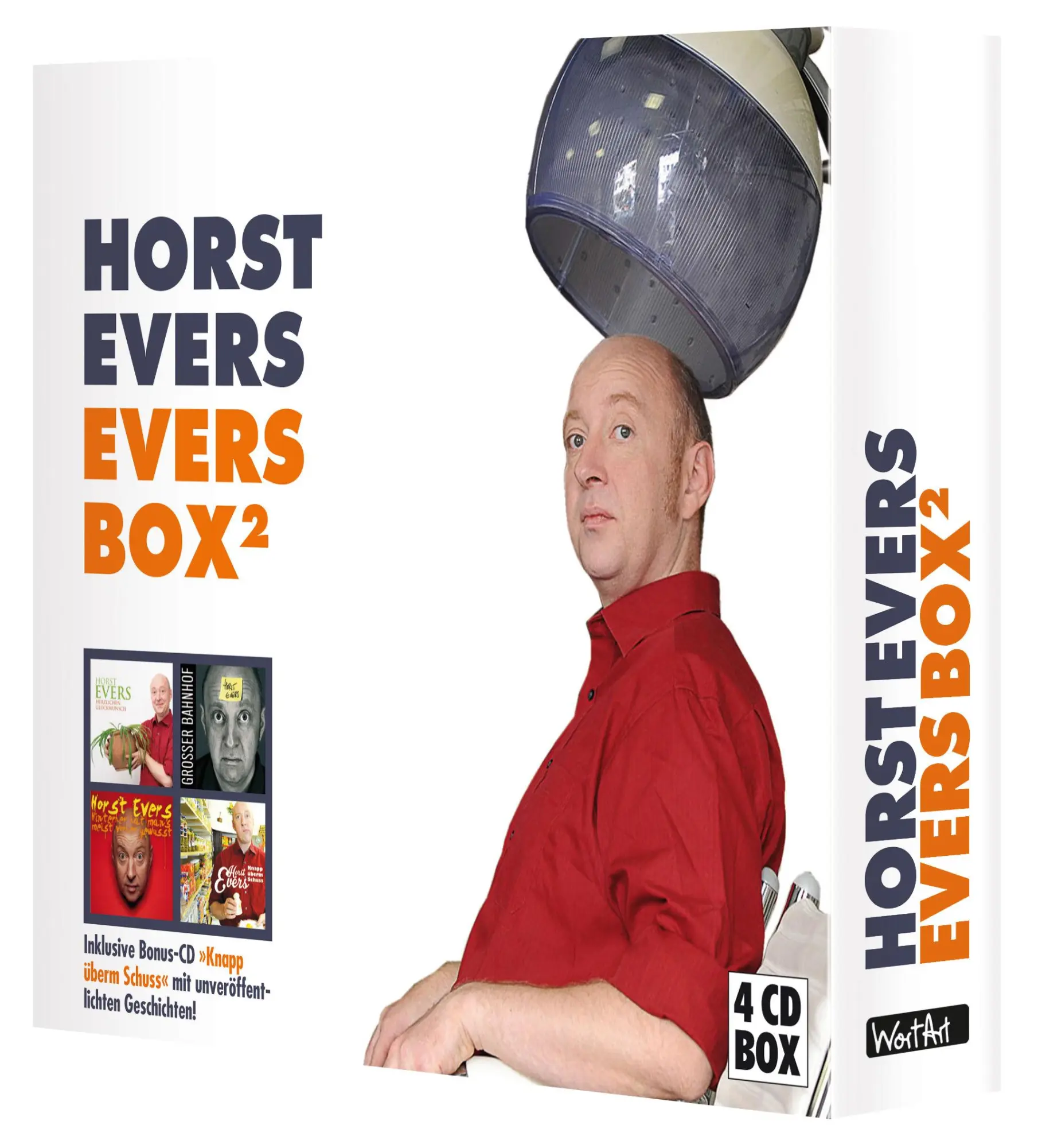Bild: 9783837127591 | Evers Box 2 | WortArt | Horst Evers | Audio-CD | 4 Audio-CDs | Deutsch