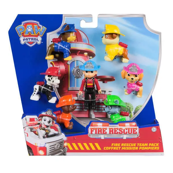 Bild: 681147067691 | PAW Fire Rescue - Figuren Geschenkset | Karton | 67691 | Deutsch