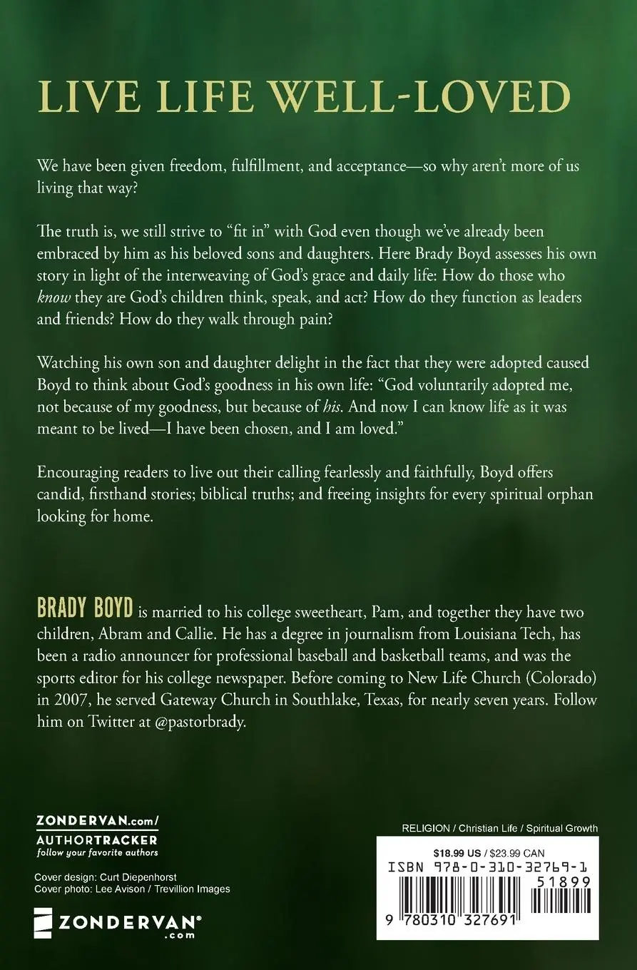 Rückseite: 9780310327691 | Sons and Daughters | Spiritual orphans finding our way home | Boyd