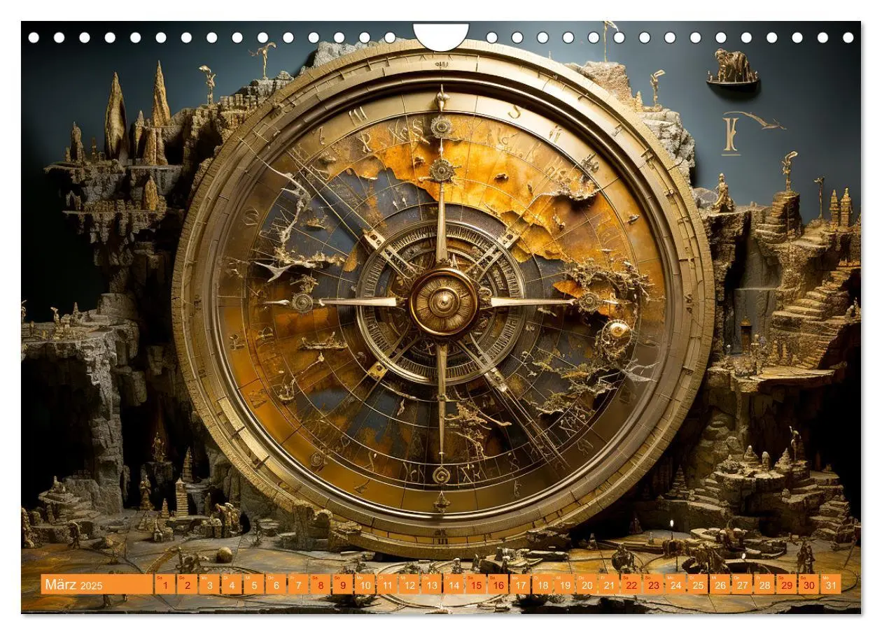 Bild: 9783383847691 | Antike Wegweiser (Wandkalender 2025 DIN A4 quer), CALVENDO...