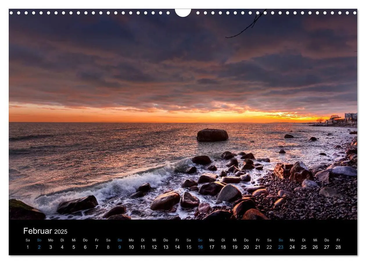 Bild: 9783435797691 | Sonnenuntergänge (Wandkalender 2025 DIN A3 quer), CALVENDO...