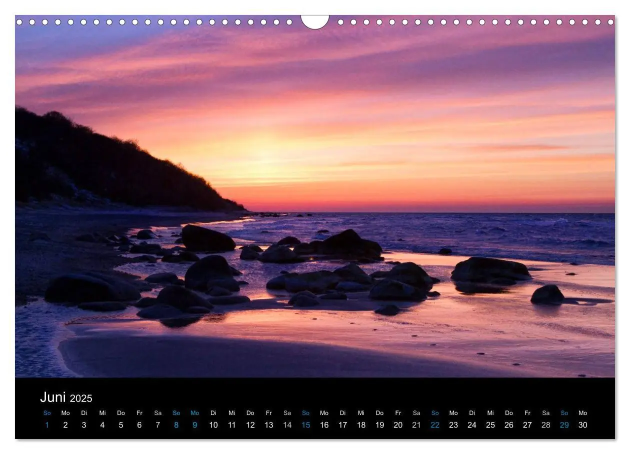 Bild: 9783435797691 | Sonnenuntergänge (Wandkalender 2025 DIN A3 quer), CALVENDO...