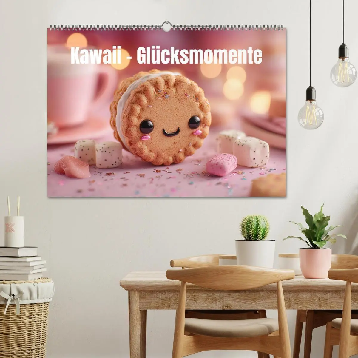 Bild: 9783516737691 | Kawaii-Glücksmomente (Wandkalender 2026 DIN A2 quer), CALVENDO...