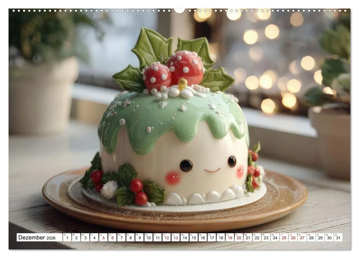 Bild: 9783516737691 | Kawaii-Glücksmomente (Wandkalender 2026 DIN A2 quer), CALVENDO...