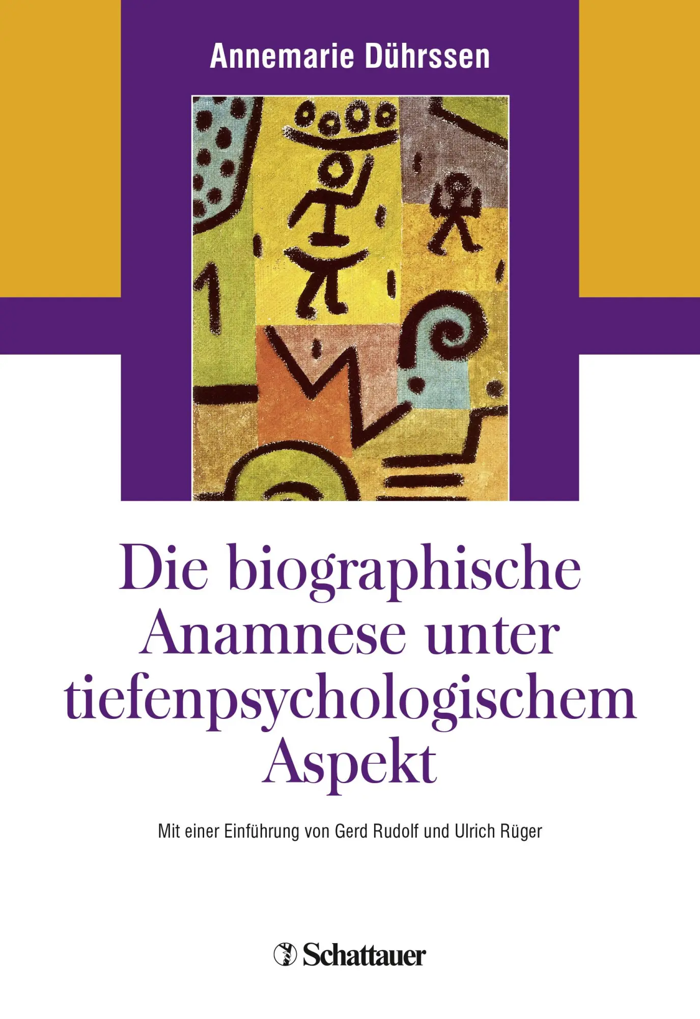 Cover: 9783608427691 | Die biografische Anamnese unter tiefenpsychologischem Aspekt | Buch