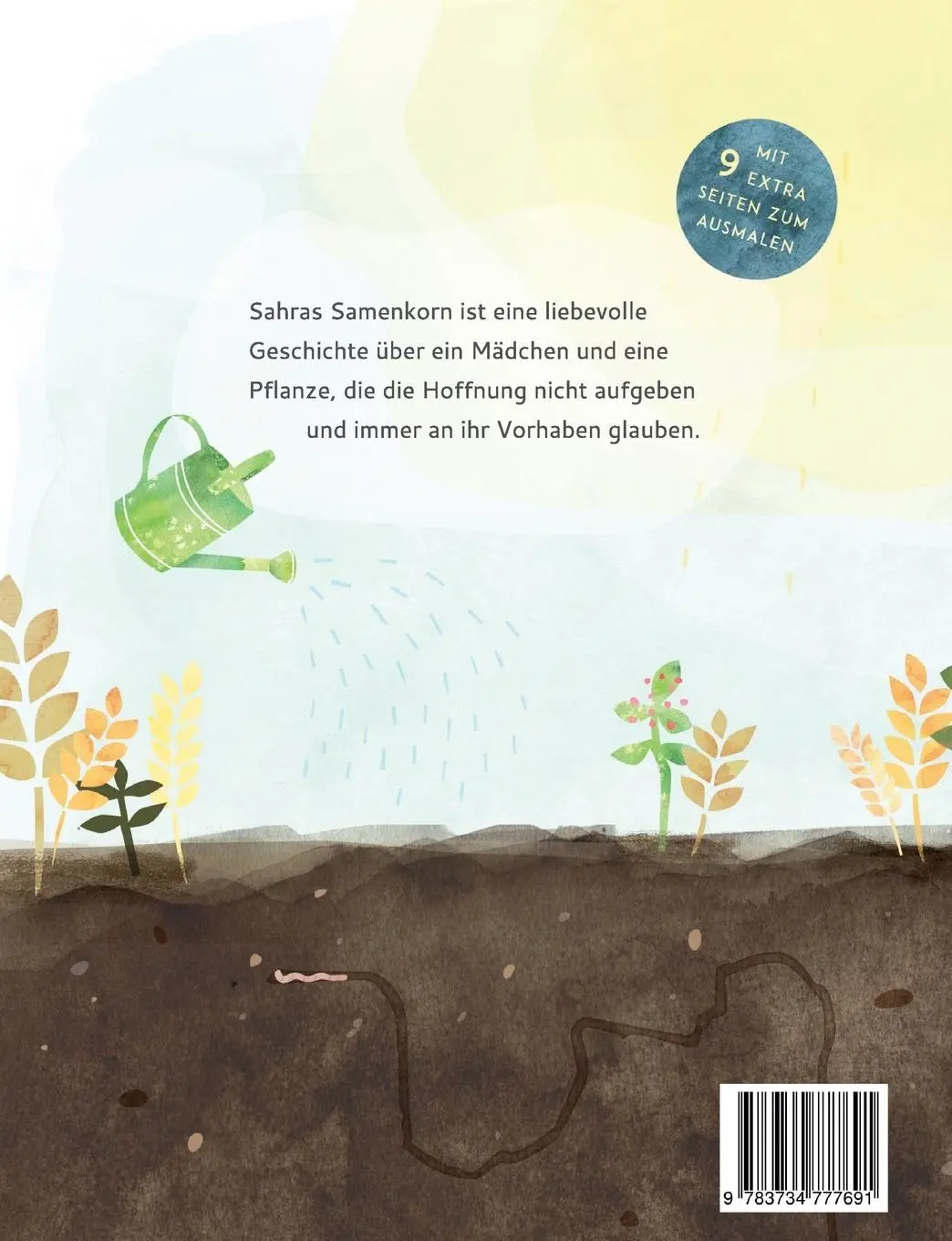 Rückseite: 9783734777691 | Sahras Samenkorn | Tobias Seitz | Taschenbuch | 52 S. | Deutsch | 2021