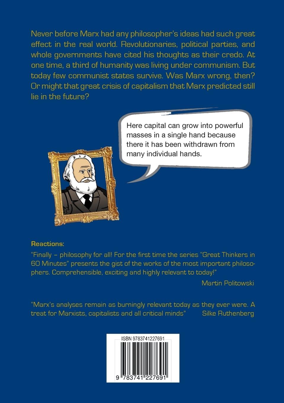 Rückseite: 9783741227691 | Marx in 60 Minutes | Great Thinkers in 60 Minutes | Walther Ziegler