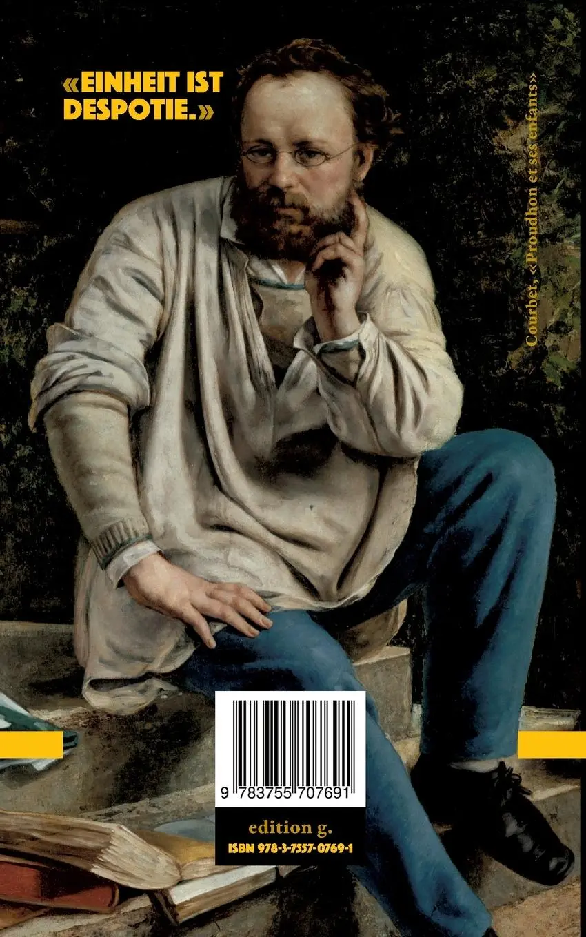 Rückseite: 9783755707691 | Für dezentrale Nationen | Pierre-Joseph Proudhon | Taschenbuch | 2022