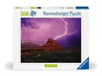 Cover: 4005555007791 | Erwachsenenpuzzle 500 Teile - Pinke Gewitterstimmung | Spiel | Puzzle