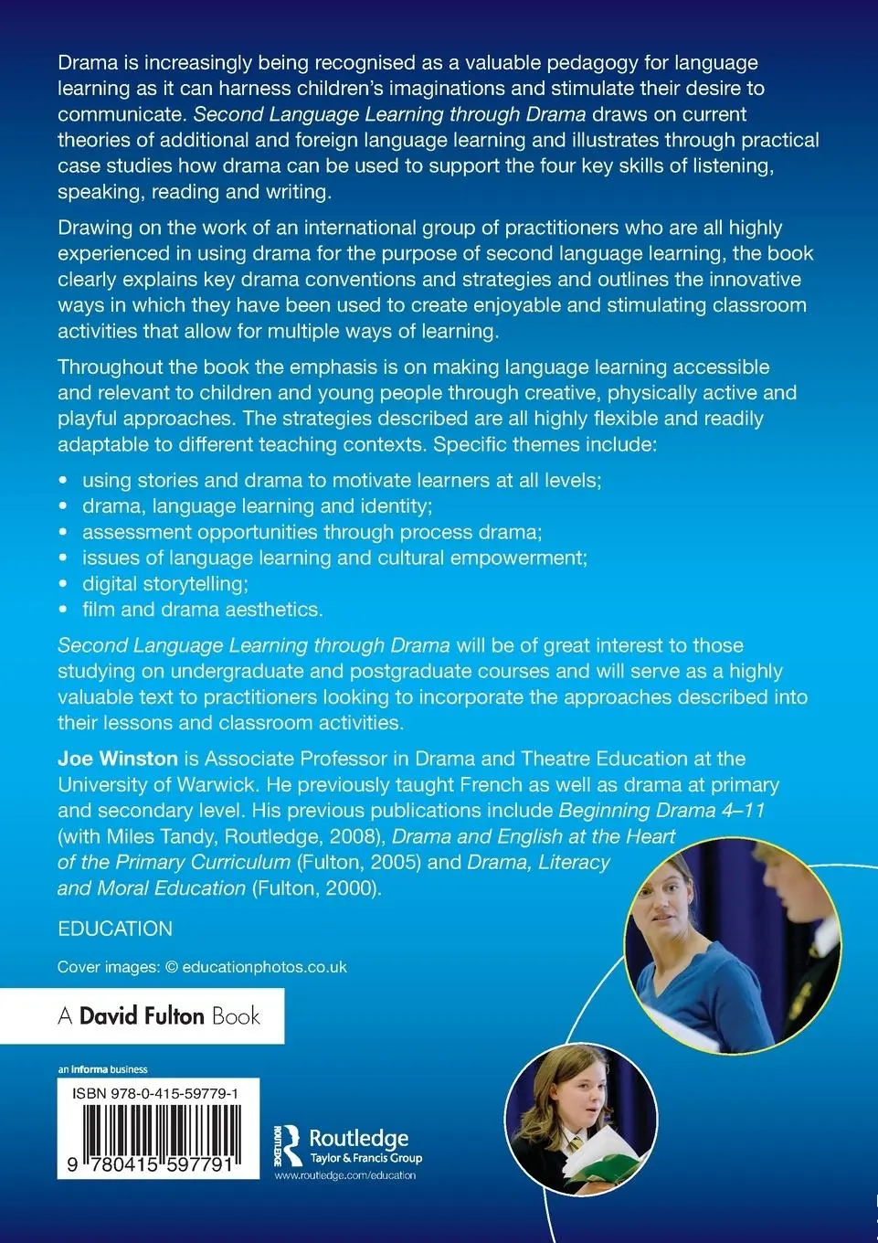 Rückseite: 9780415597791 | Second Language Learning through Drama | Joe Winston | Taschenbuch