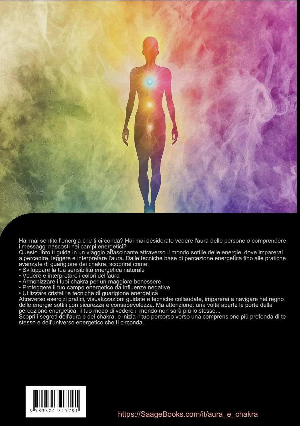 Rückseite: 9783384517791 | Aura e Chakra: Guida alla Lettura dell'Aura e Guarigione Energetica