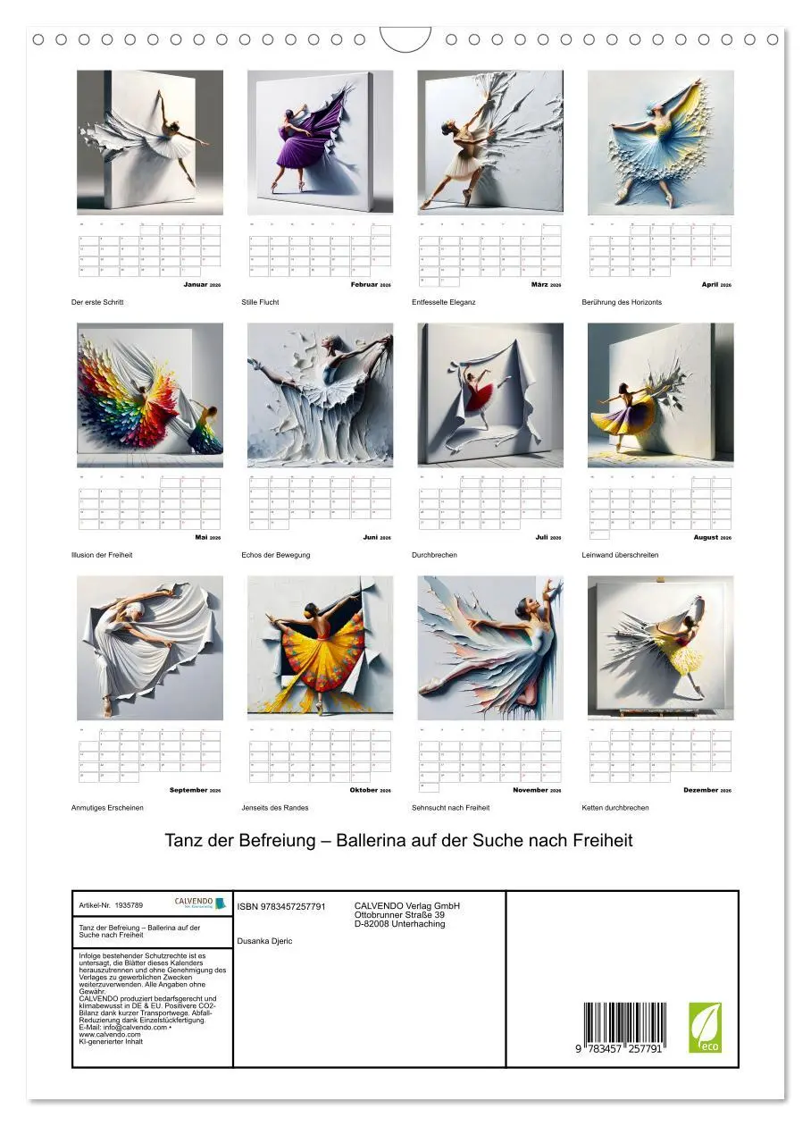 Bild: 9783457257791 | Tanz der Befreiung - Ballerina auf der Suche nach Freiheit...