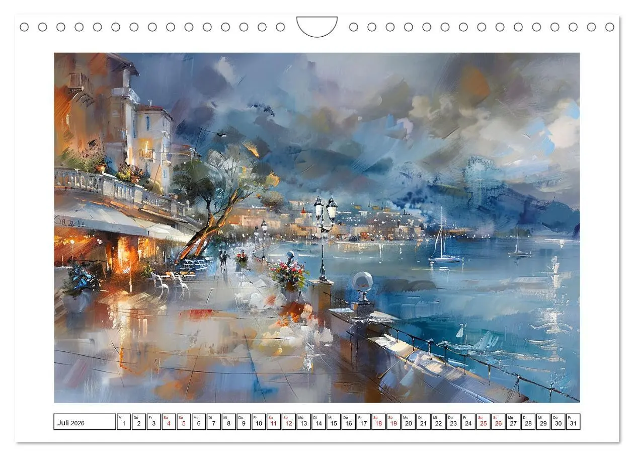 Bild: 9783457327791 | Toskana bis Provence (Wandkalender 2026 DIN A4 quer), CALVENDO...