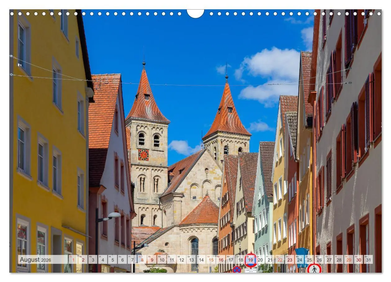 Bild: 9783457637791 | Ellwangen Impressionen (Wandkalender 2026 DIN A3 quer), CALVENDO...