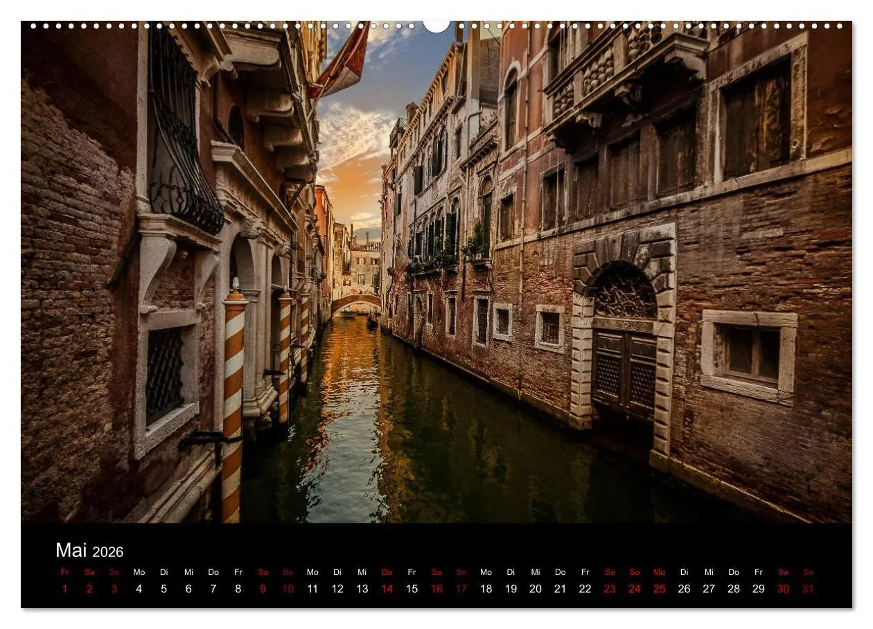 Bild: 9783457877791 | Momenti di Venezia - Venezianische Momente (Wandkalender 2026 DIN...