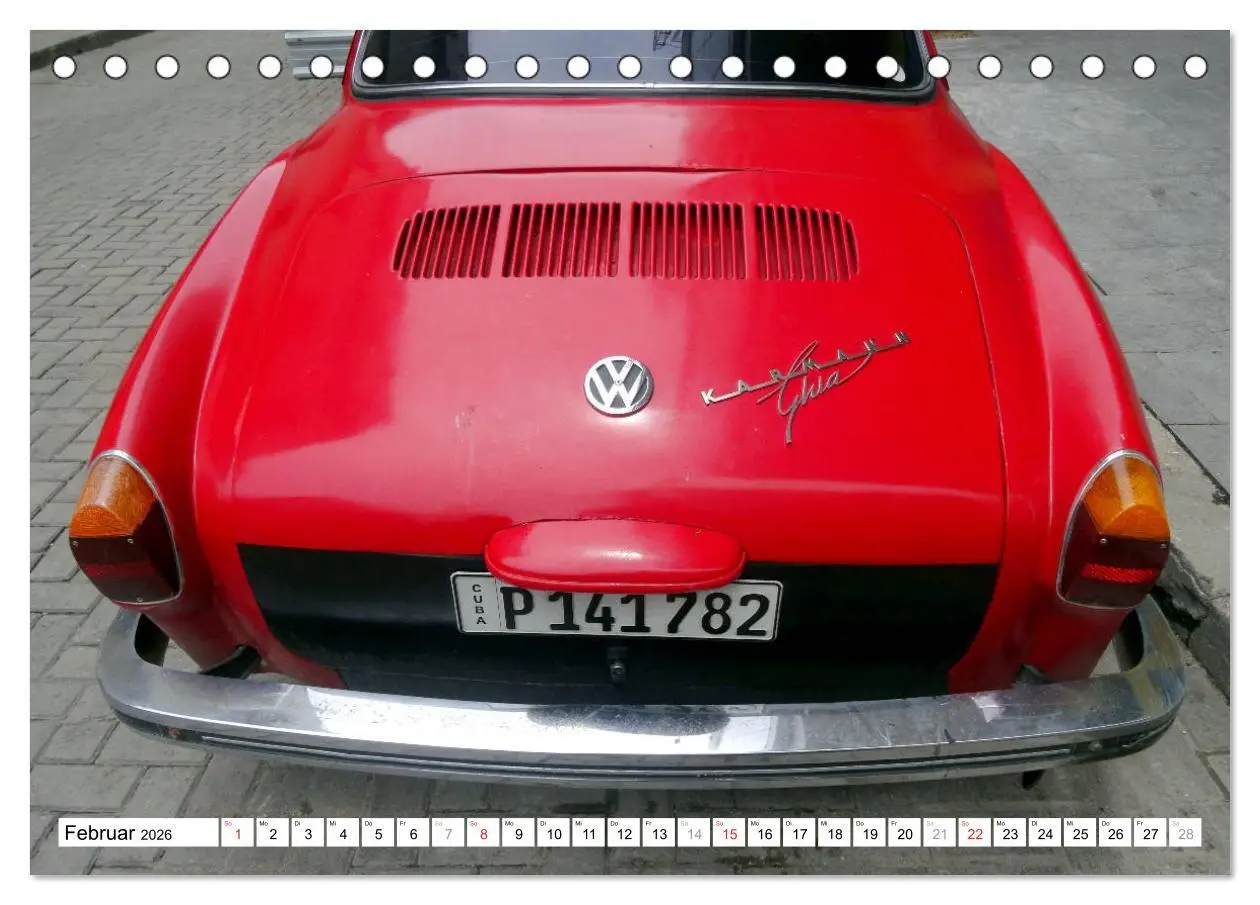 Bild: 9783516037791 | KARMANN GHIA - Auto-Legenden (Tischkalender 2026 DIN A5 quer),...