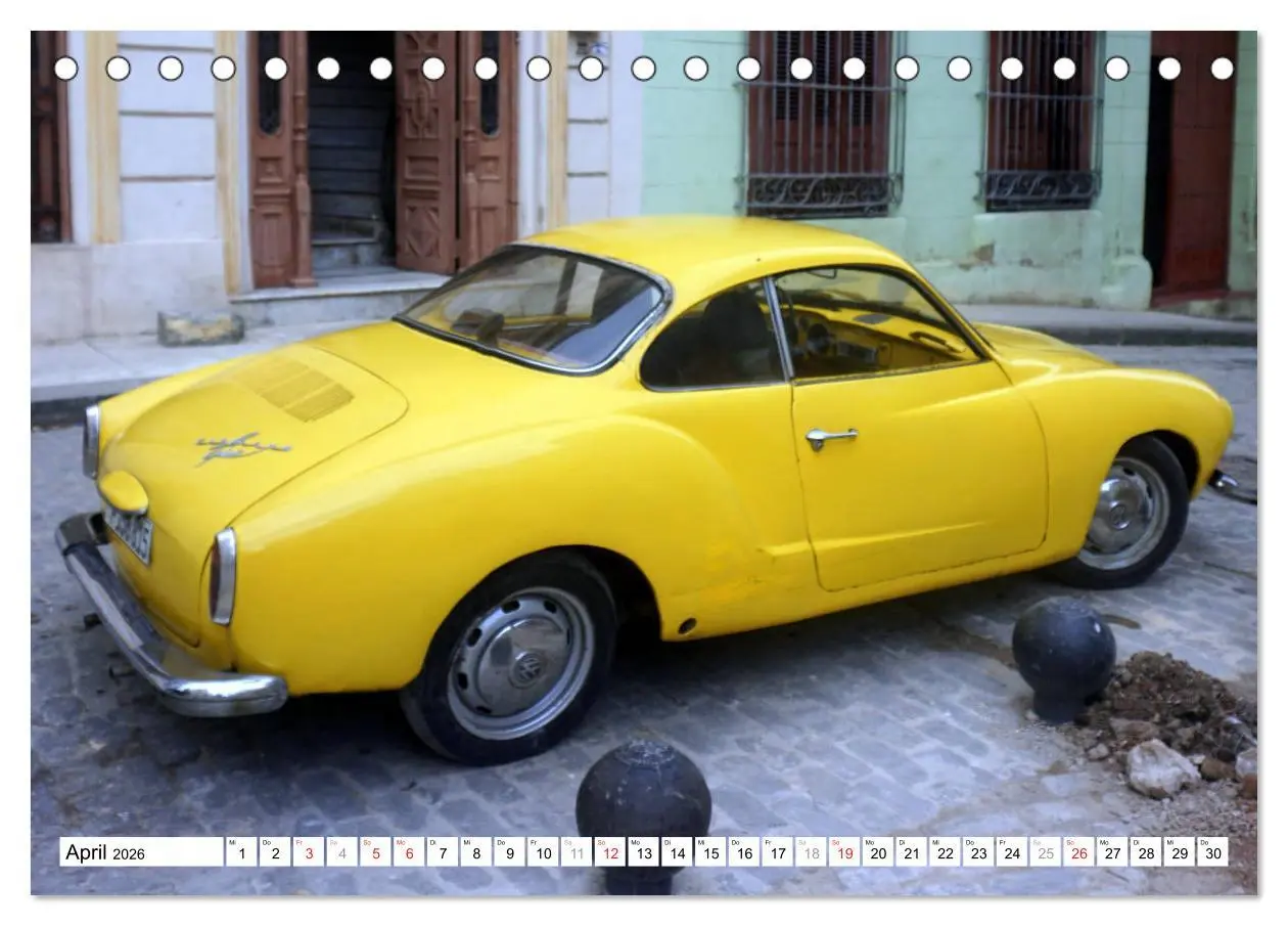 Bild: 9783516037791 | KARMANN GHIA - Auto-Legenden (Tischkalender 2026 DIN A5 quer),...