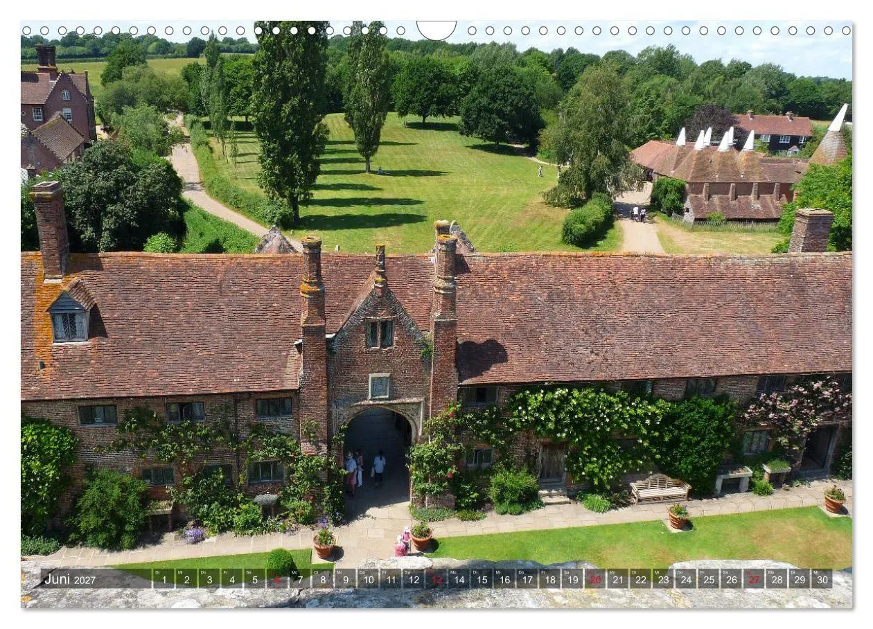 Bild: 9783569747791 | Schlösser und Gärten in England (Wandkalender 2027 DIN A3 quer),...