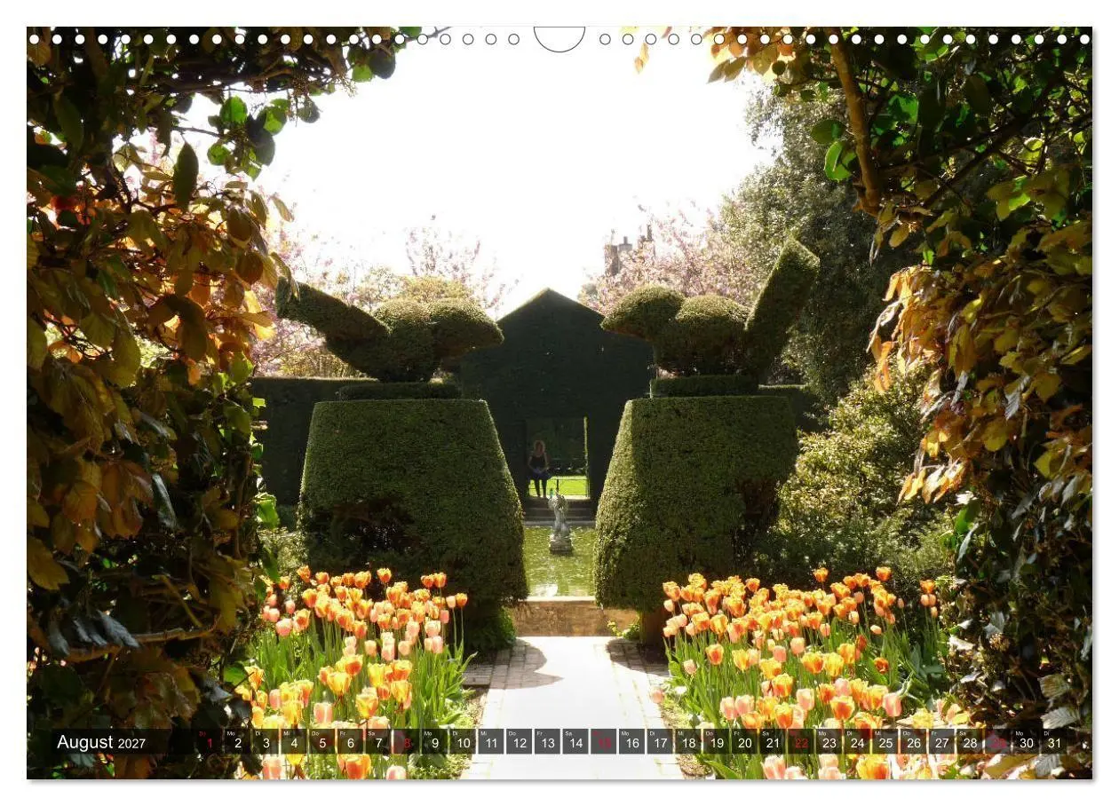 Bild: 9783569747791 | Schlösser und Gärten in England (Wandkalender 2027 DIN A3 quer),...