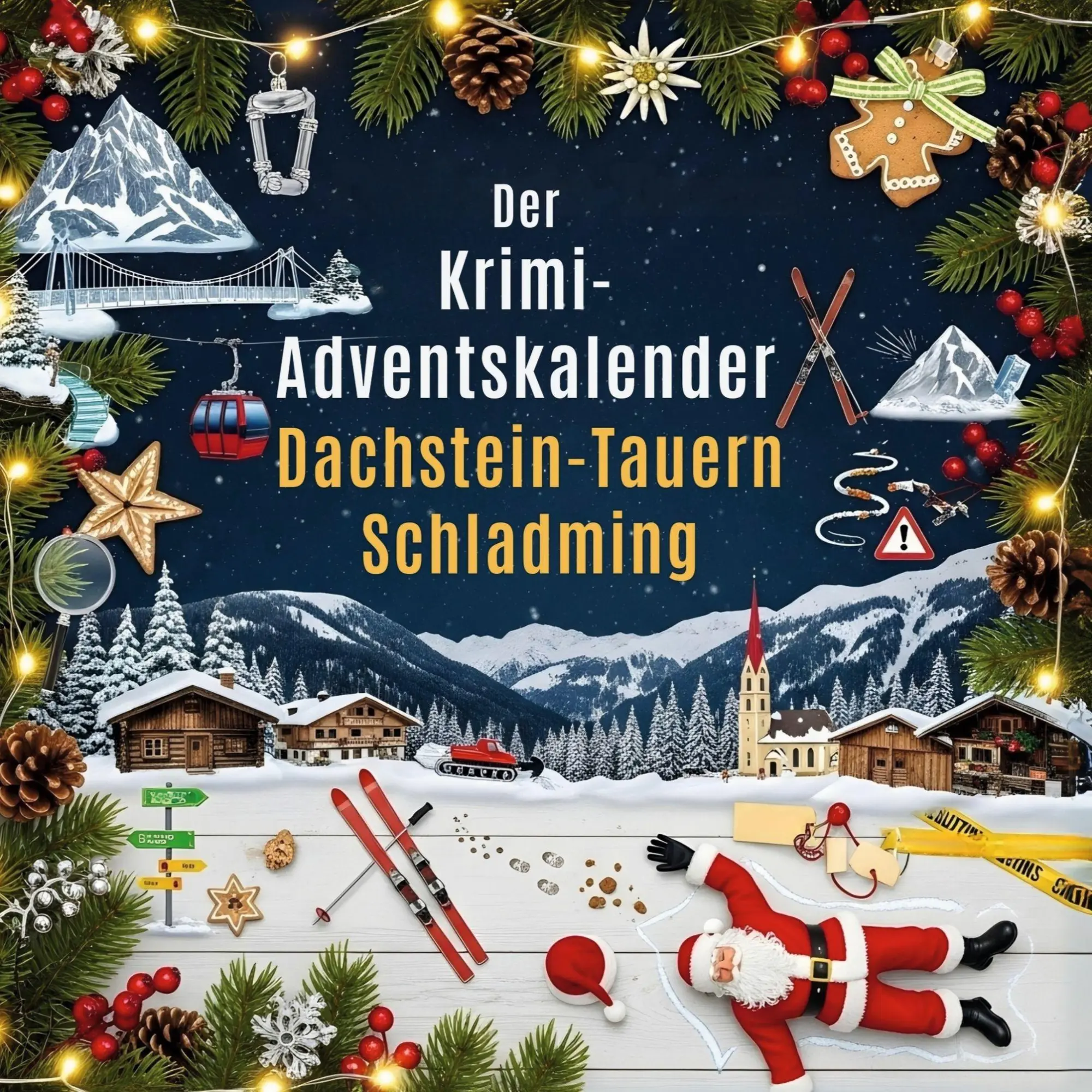 Cover: 9783695307791 | Der Krimi-Adventskalender Dachstein-Tauern/Schladming | Paul Krüger
