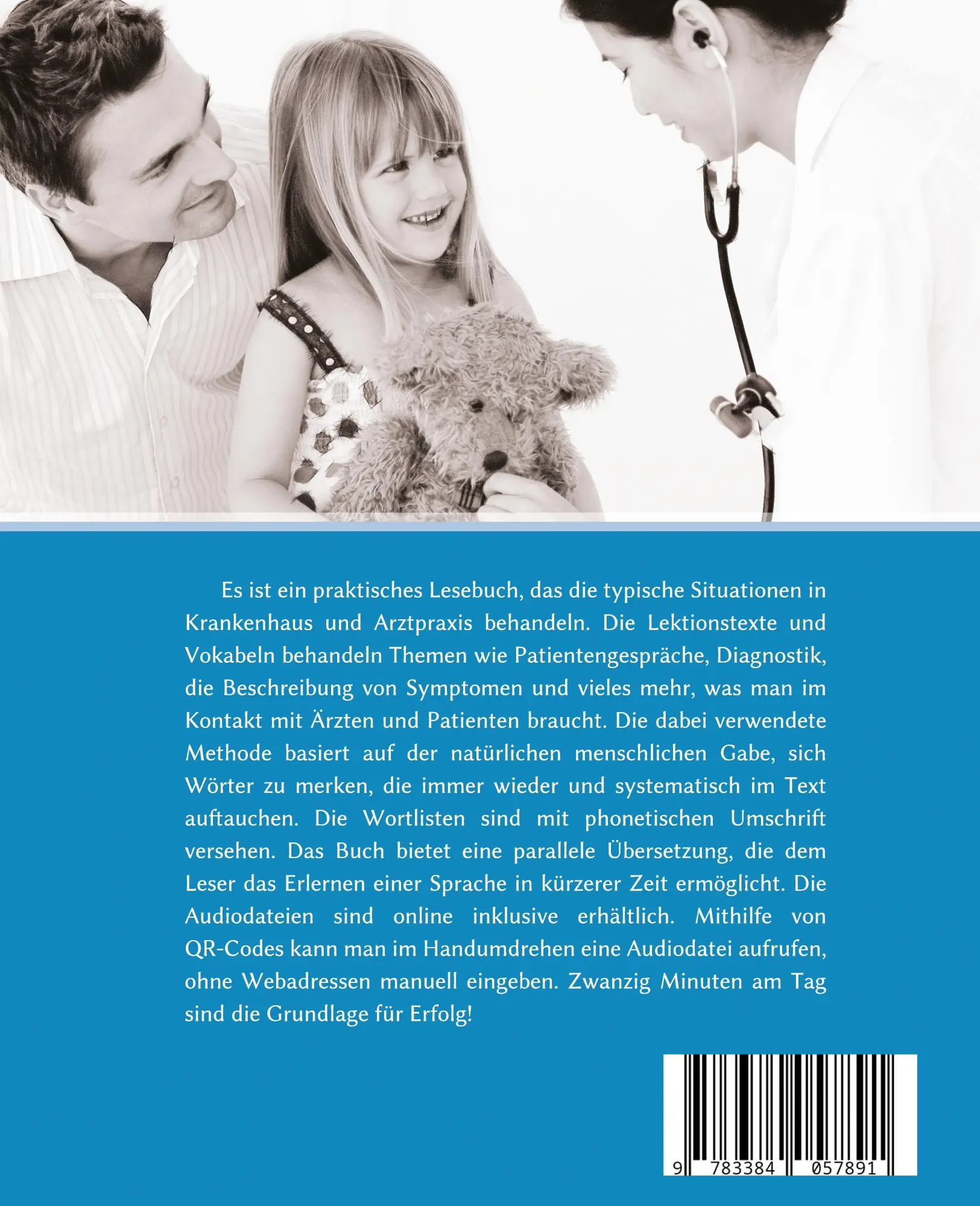 Rückseite: 9783384057891 | Lerne medizinische Terminologie mit dem Ersten Englischen Lesebuch...
