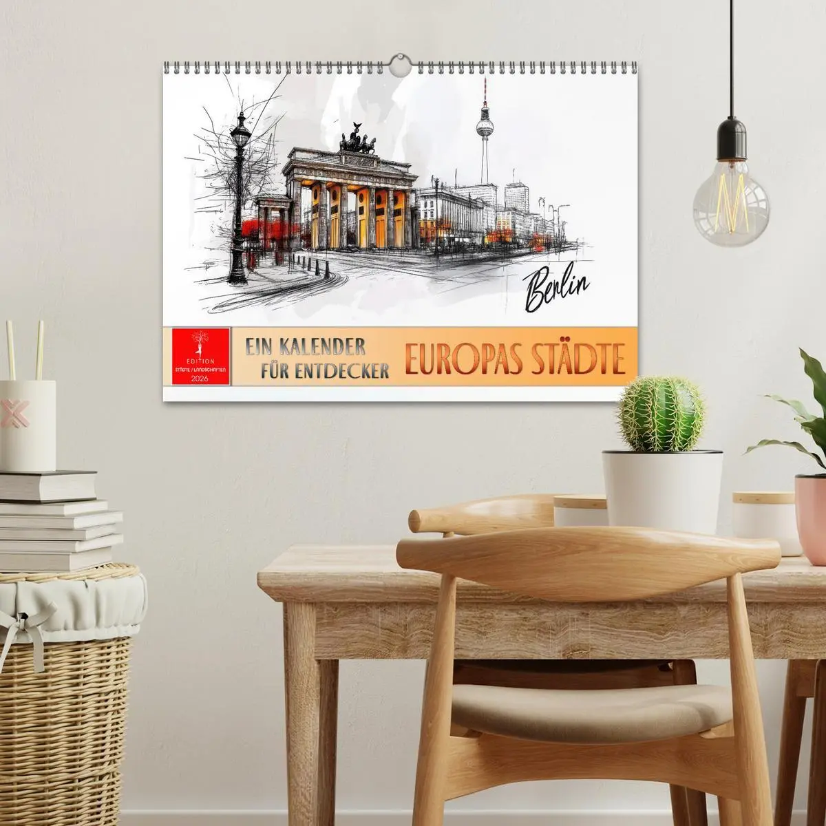 Bild: 9783457247891 | Europas Städte - ein Kalender für Entdecker (Wandkalender 2026 DIN...