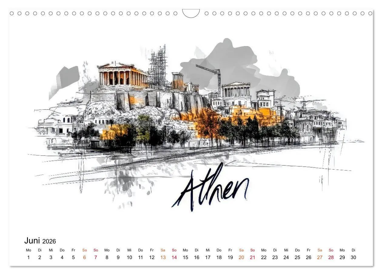 Bild: 9783457247891 | Europas Städte - ein Kalender für Entdecker (Wandkalender 2026 DIN...