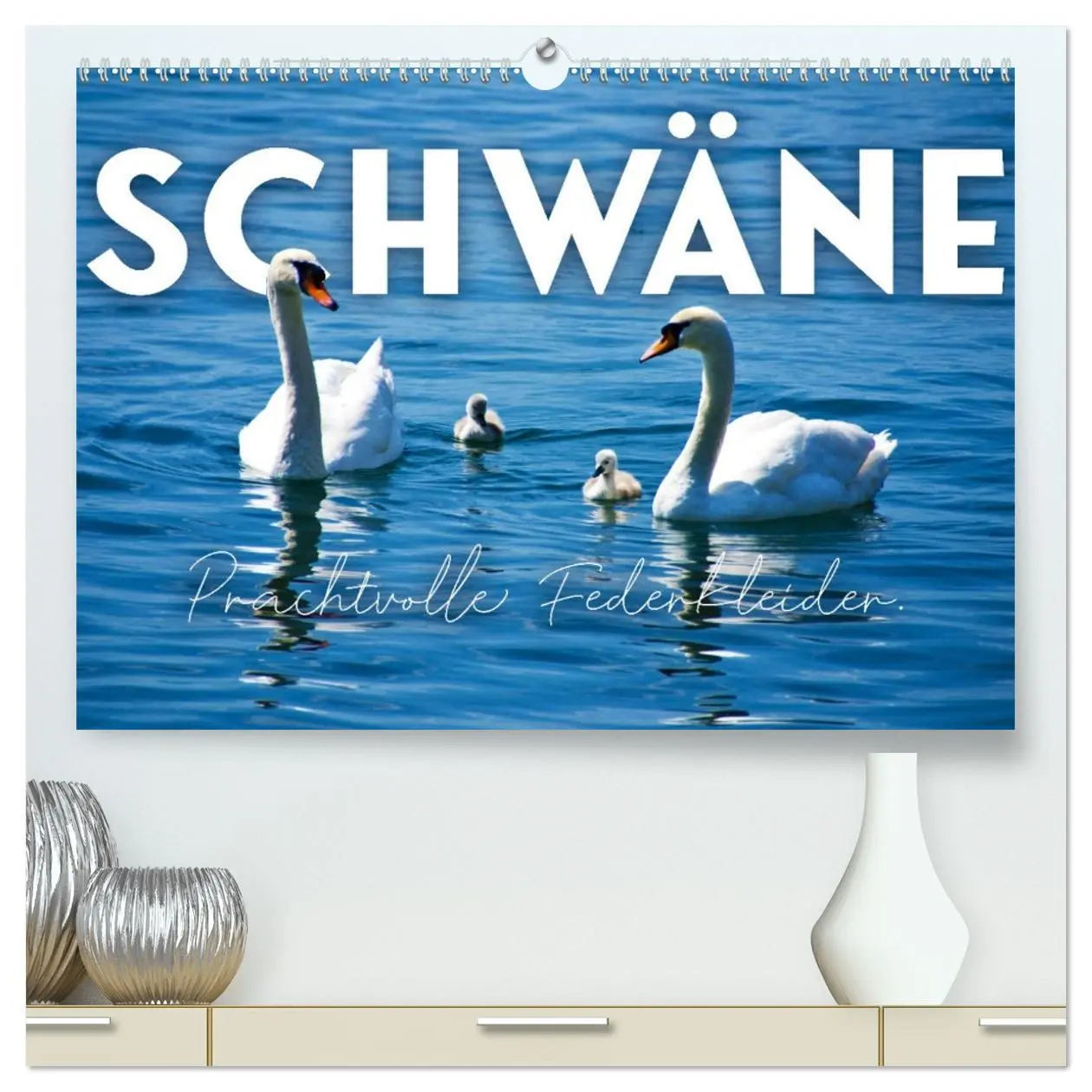 Cover: 9783457557891 | Schwäne - Prachtvolle Federkleider. (hochwertiger Premium...