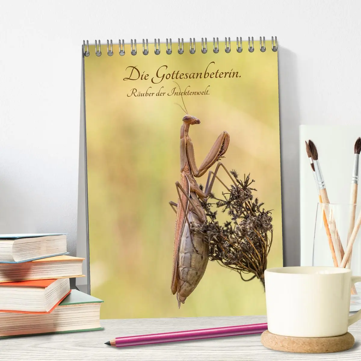 Bild: 9783516407891 | Die Gottesanbeterin. Räuber der Insektenwelt. (Tischkalender 2026...