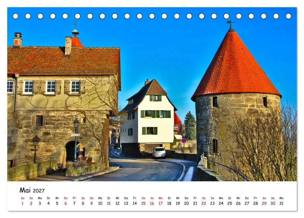 Bild: 9783569597891 | Hohenlohe - Zwischen Stadt und Land (Tischkalender 2027 DIN A5...