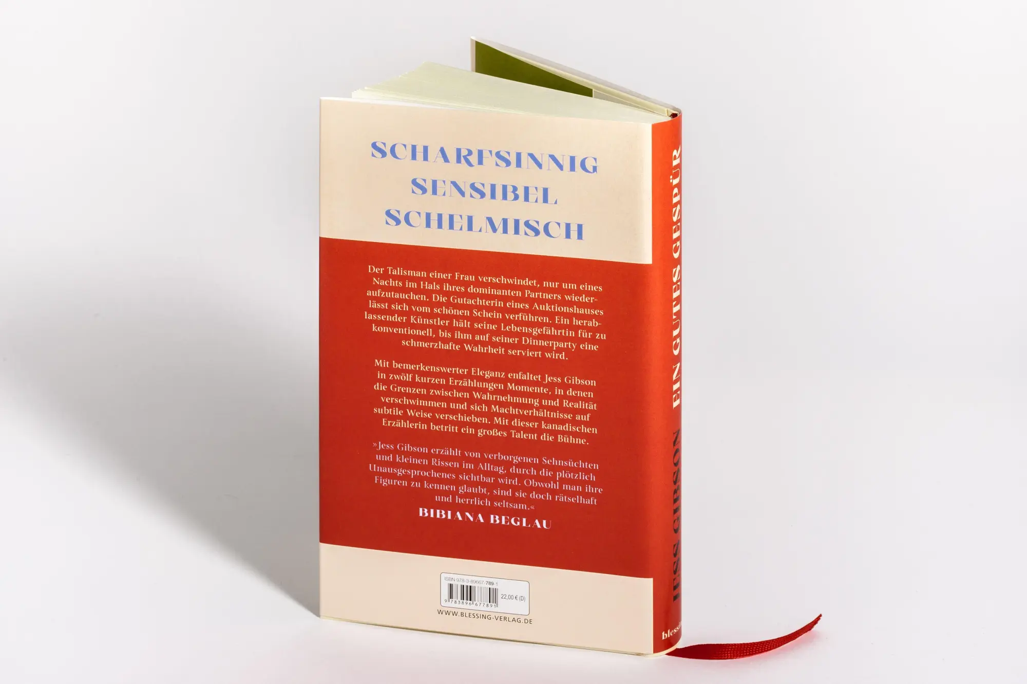 Bild: 9783896677891 | Ein gutes Gespür | Stories - Ö1 Buch des Monats August 2026 | Gibson