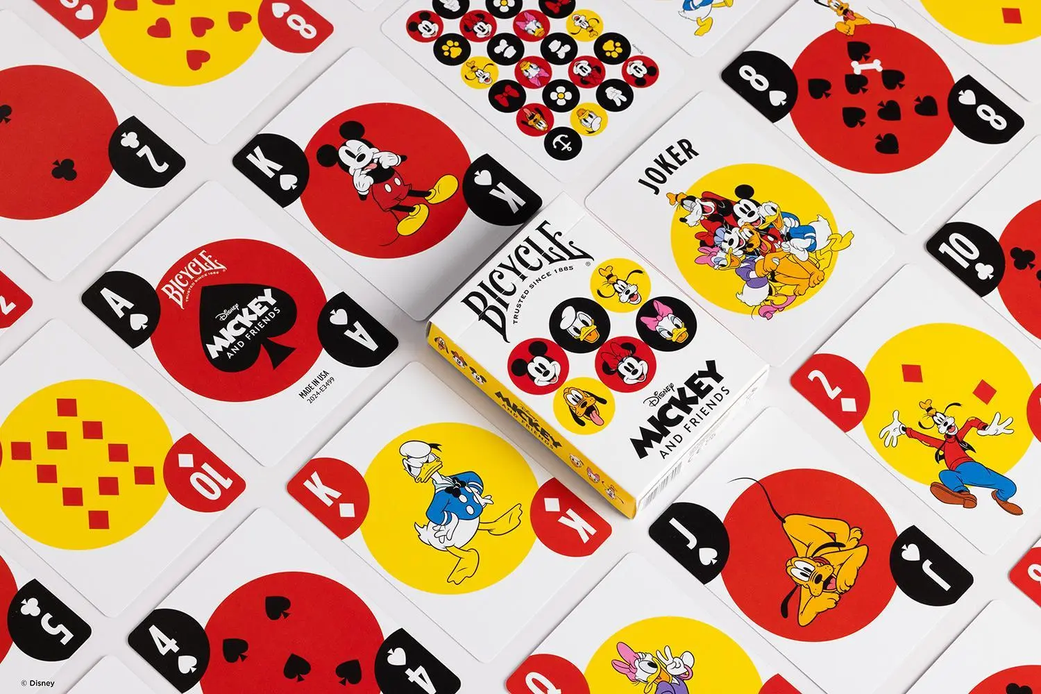 Bild: 73854097991 | Bicycle® Disney Mickey &amp; Friends (Designer Spielkarten, Poker,...