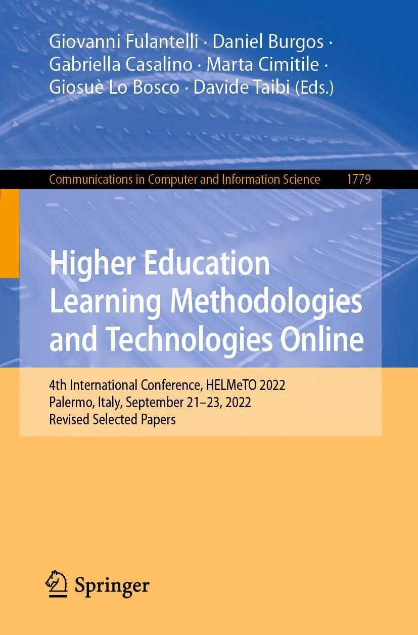 Cover: 9783031297991 | Higher Education Learning Methodologies and Technologies Online | Buch