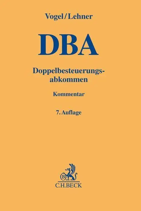 Cover: 9783406747991 | Doppelbesteuerungsabkommen | Klaus Vogel | Buch | LV | Deutsch | 2021