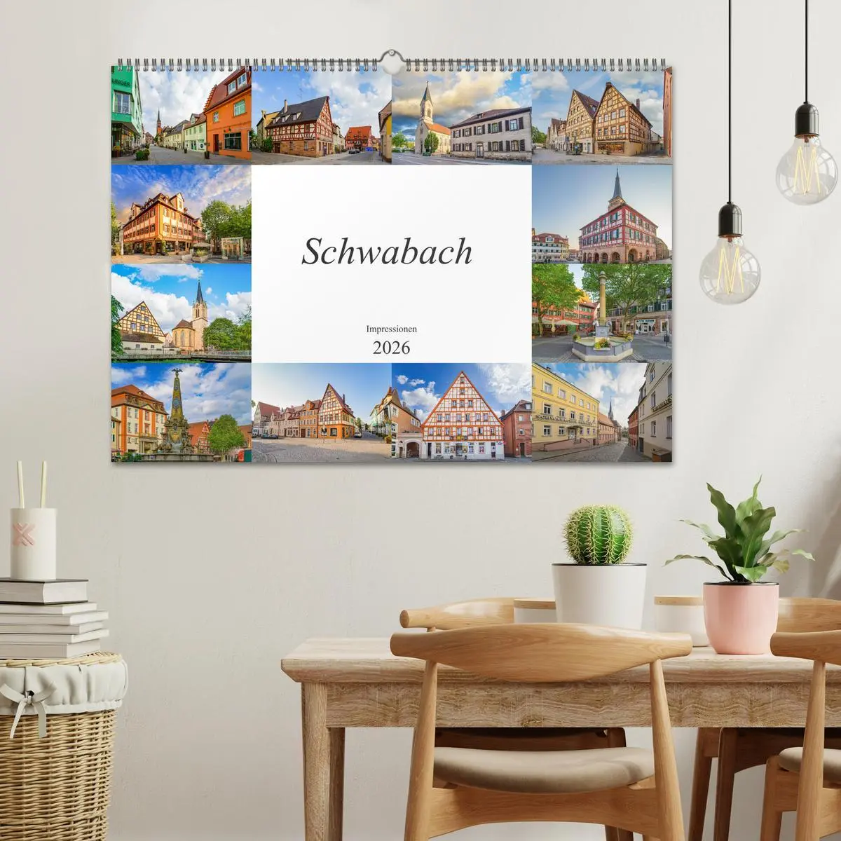 Bild: 9783457787991 | Schwabach Impressionen (Wandkalender 2026 DIN A2 quer), CALVENDO...
